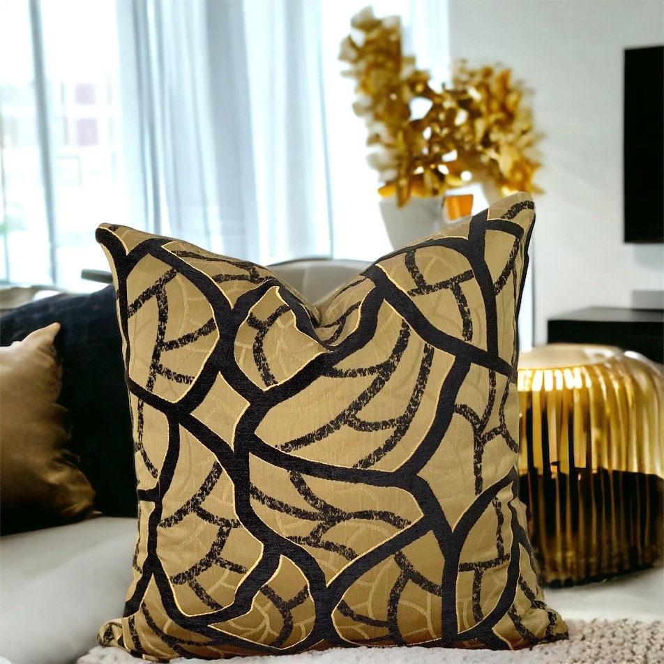 Gold luxury Velvet Pillow Cover