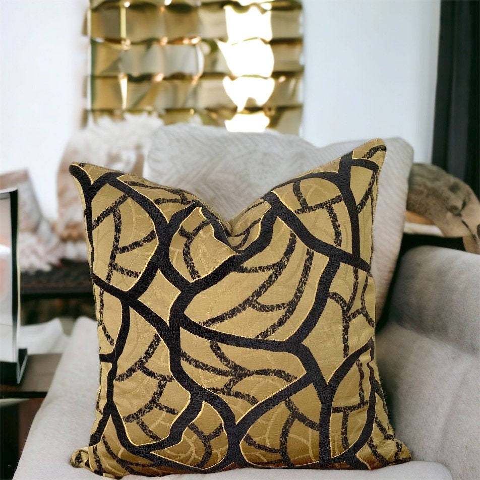 Gold luxury Velvet Pillow Cover