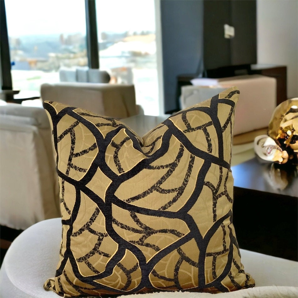 Gold luxury Velvet Pillow Cover