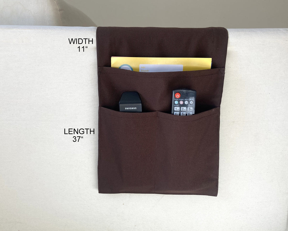 Brown Armrest Organizer