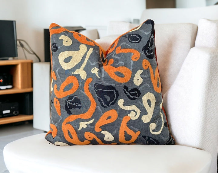 Unique Velvet Geomatric Design Pillow Cover